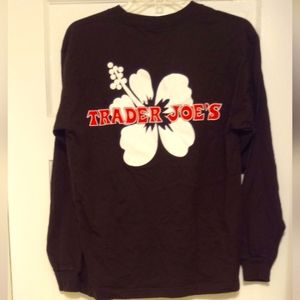 BROWN TRADER JOES LONG SLEEVE M